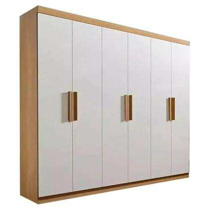 Guarda Roupa Colibri Casal , 6 Portas e 6 Gavetas - D Doro