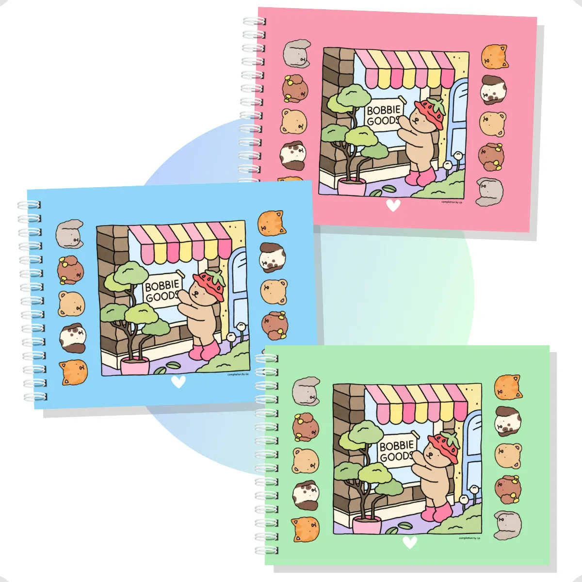 Caderno Bobbie Goods - 50 Folhas