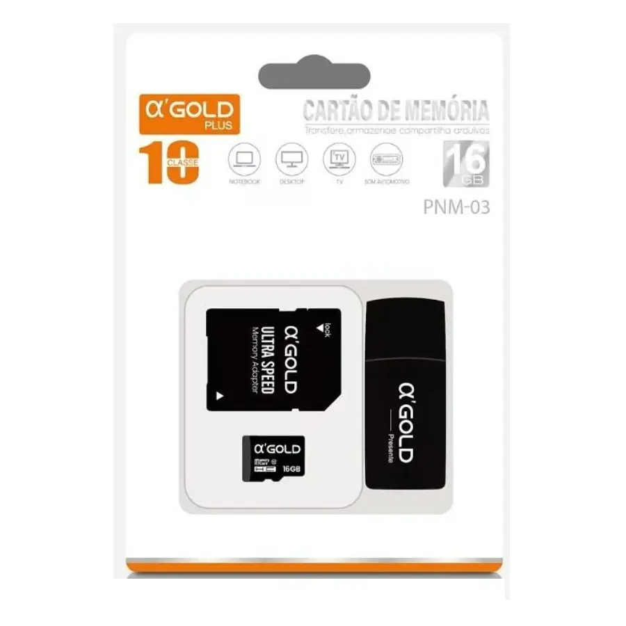 Cartão de Memória , 16 GB, PNM-03 , A'GOLD