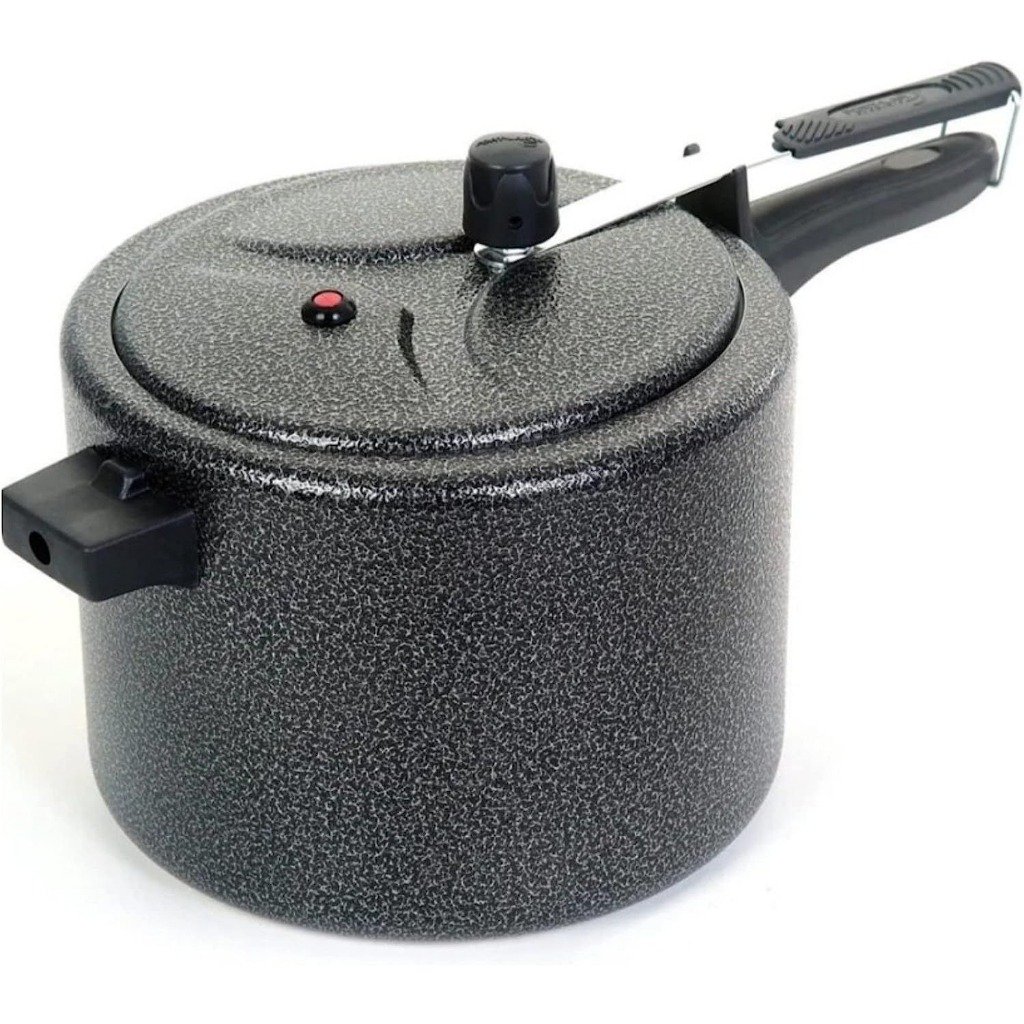 PANELA DE PRESSÃO PRETA CRAKEADA 10 LITROS