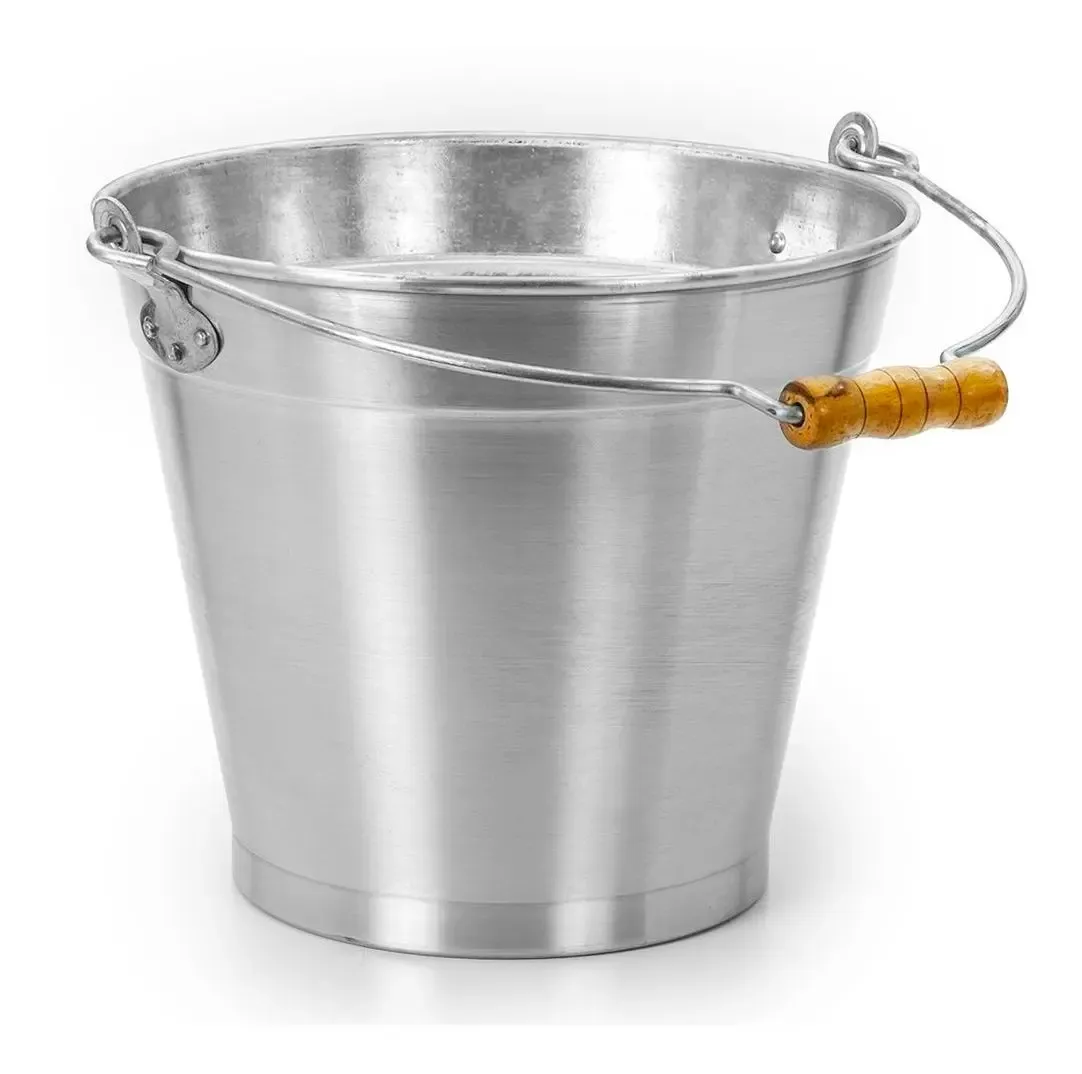 Balde Multiuso 12 L Aluminio