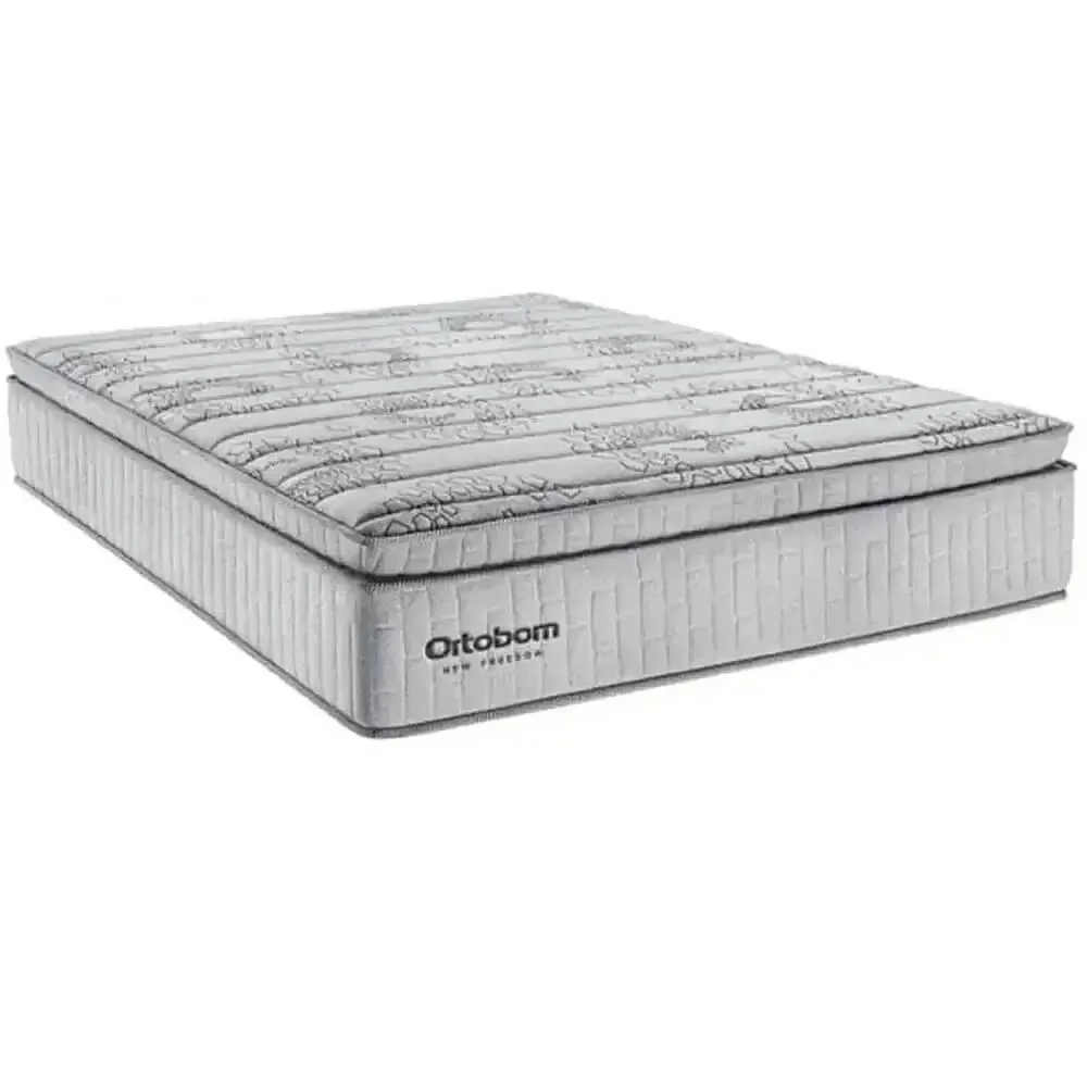 Colchão New Freedom Casal Molas Ensacadas com Pillow Top - Ortobom
