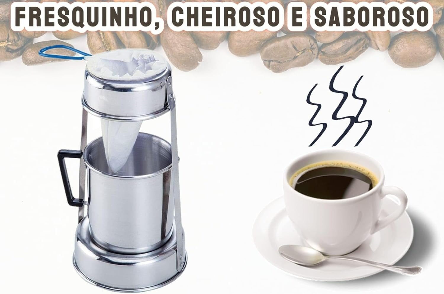 Kit Suporte Para Café Completo