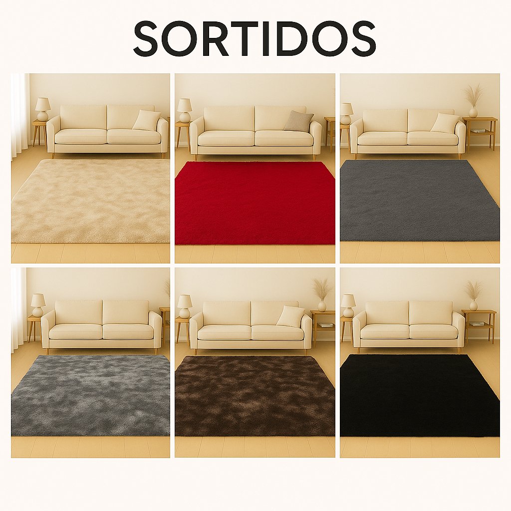 Tapete Peludo 1,95 X 2,40 Grande Felpudo