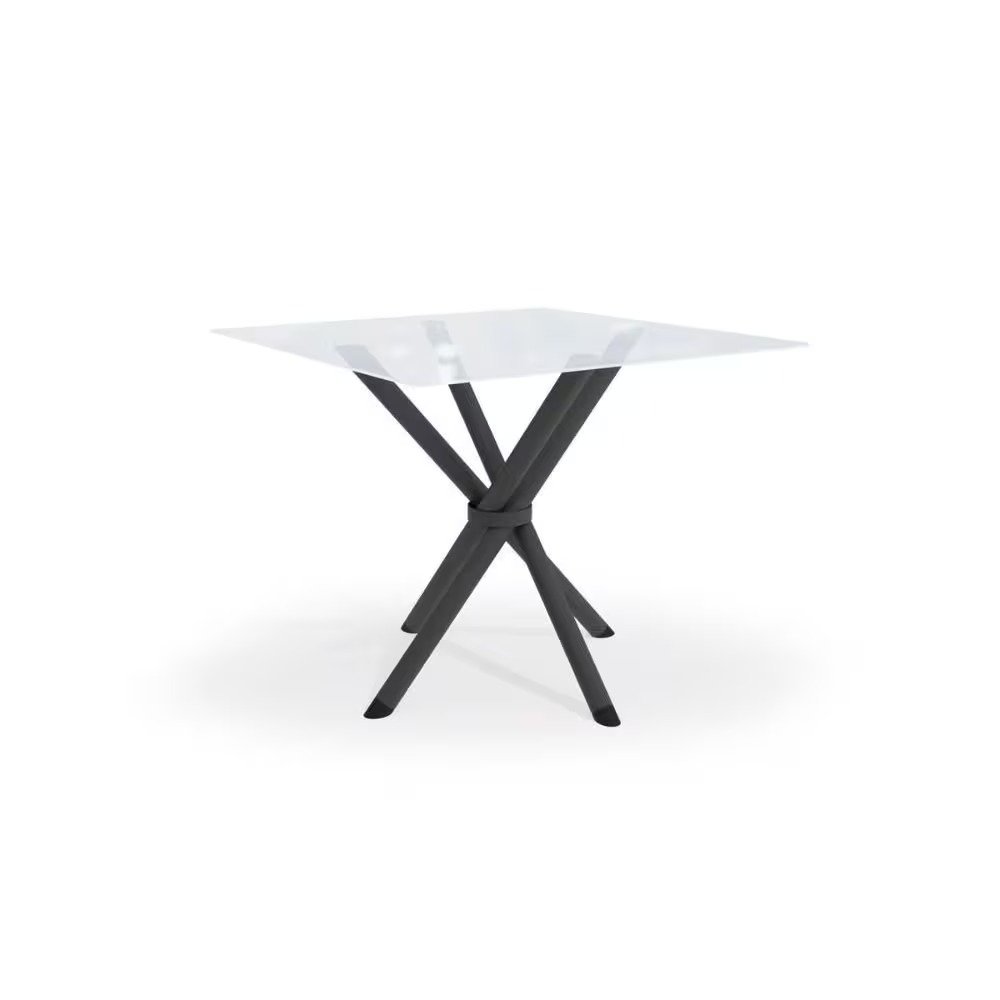 Mesa Quadrada Transparente